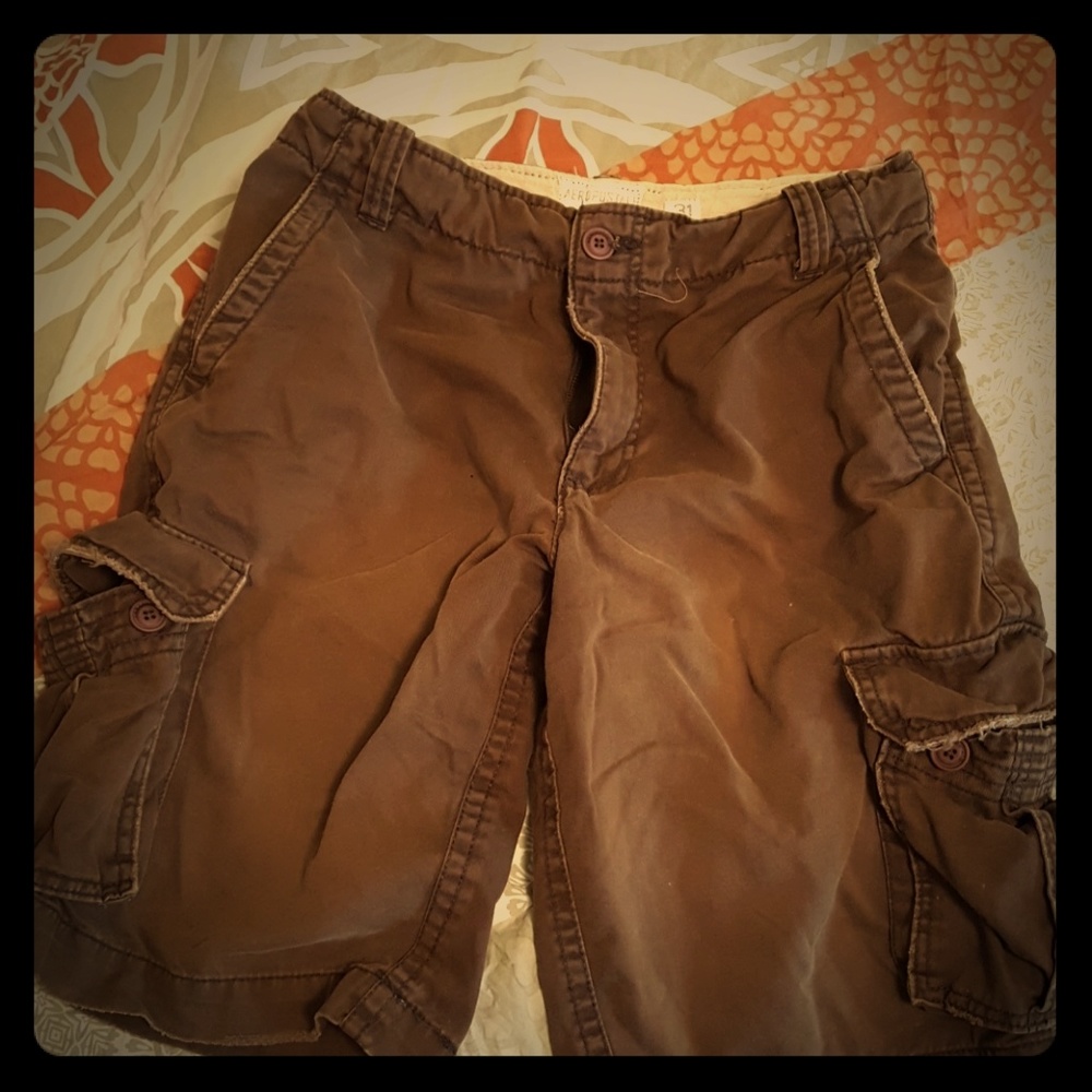 Mens Aeropostale cargo shorts size 31